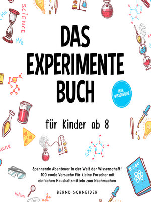 cover image of Das Experimente Buch für Kinder ab 8